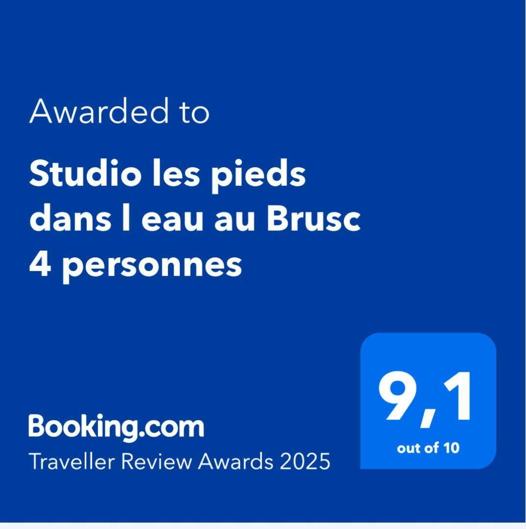 Studio Les Pieds Dans L Eau Au Brusc 4 Personnes Six-Fours-les-Plages Ngoại thất bức ảnh